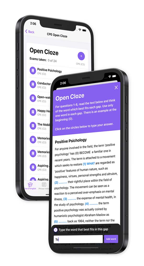 Use of English Pro App